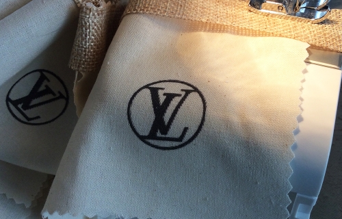 Sachets de lavande de Provence à façon Louis Vuitton