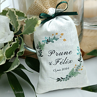 Sachets de lavande pour grand mariage