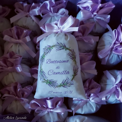 Sachets de lavande mariage