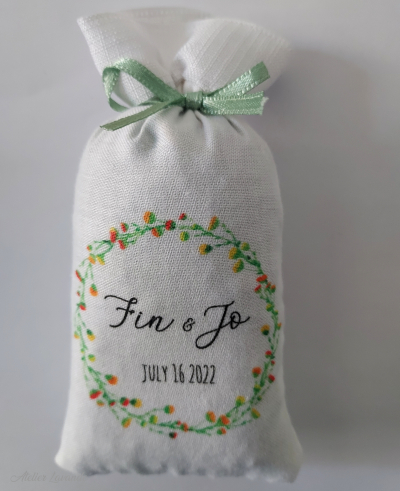 Sachets de lavande mariage