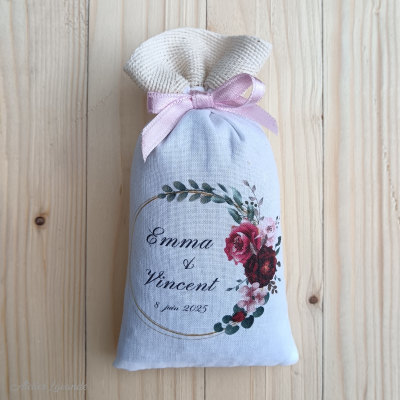 Sachets de lavande mariage 
