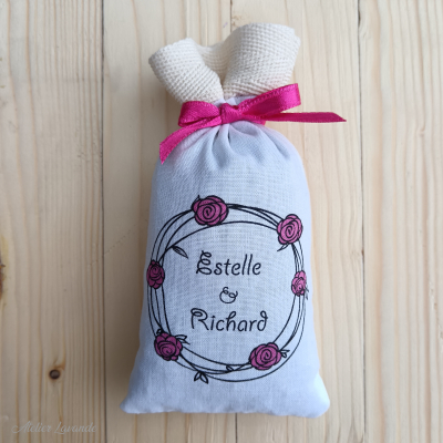 Sachets de lavande mariage 